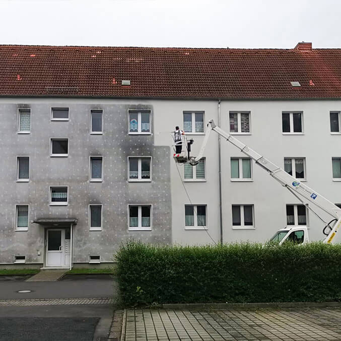 Fassadenreinigung Putzfassade